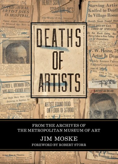 Jim Moske - Deaths of Artists, Inbunden