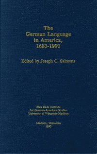 bokomslag German Language In America