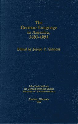 bokomslag German Language In America