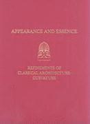 Appearance and Essence  Refinements of Classical ArchitectureCurvature 1