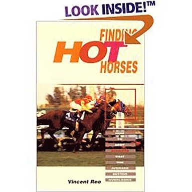 Vincent Reo - Finding Hot Horses, Häftad