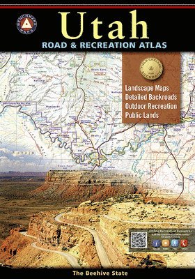 National Geographic Maps, Benchmark - Utah Road & Recreation Atlas, 8th Edition, Häftad