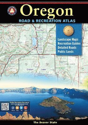 bokomslag Oregon Road & Recreation Atlas 9th Edition