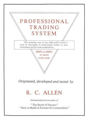 bokomslag Professional Trading System