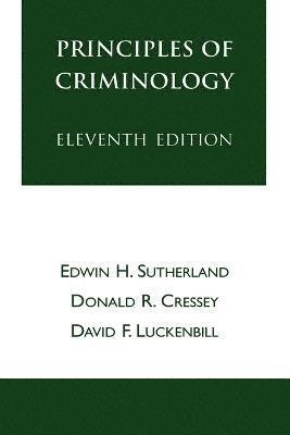 Principles of Criminology 1
