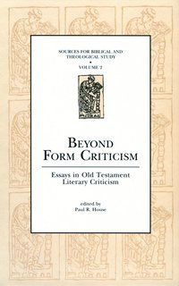 bokomslag Beyond Form Criticism