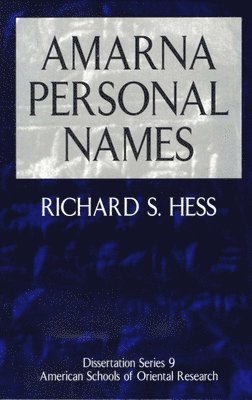bokomslag Amarna Personal Names