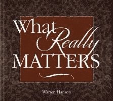 bokomslag What Really Matters