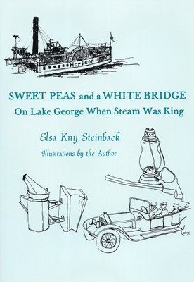 Sweet Peas And A White Bridge 1