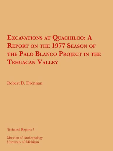 bokomslag Excavations at Quachilco