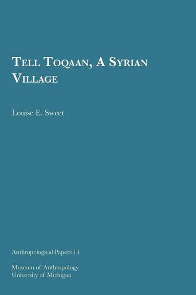 bokomslag Tell Toqaan, A Syrian Village