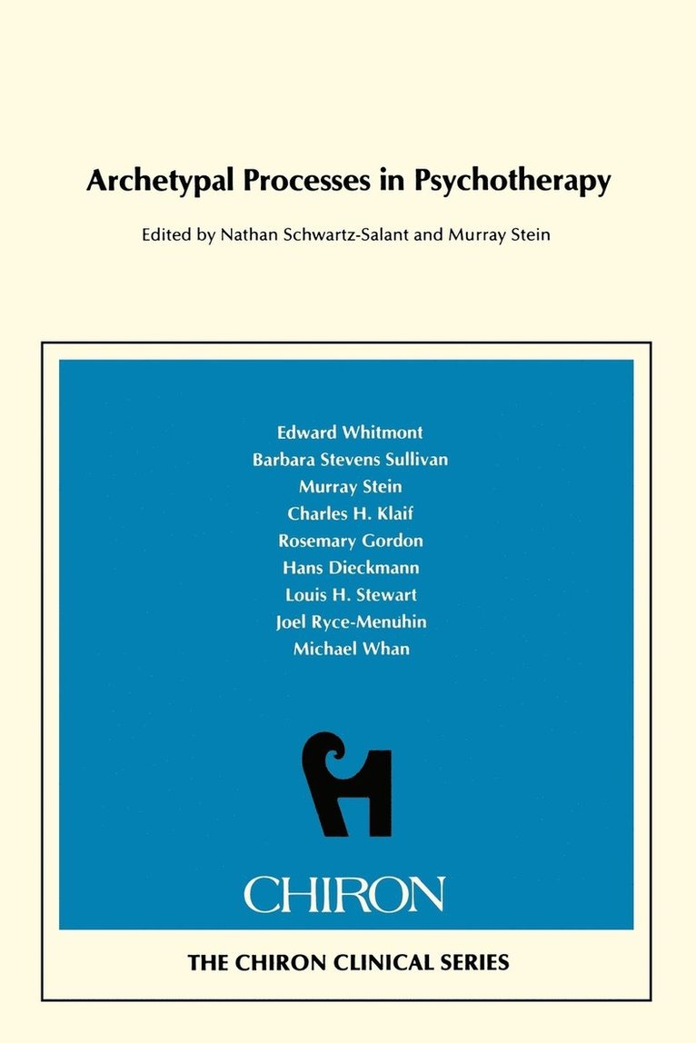 Archetypal Processes in Psychotherapy 1