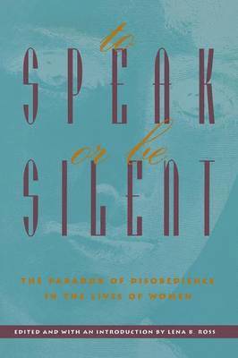 To Speak or be Silent 1