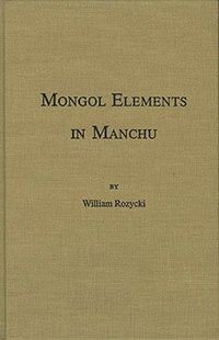 bokomslag Mongol Elements in Manchu