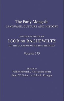 The Early Mongols Language, Culture and History 1
