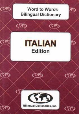 bokomslag English-Italian & Italian-English Word-to-Word Dictionary