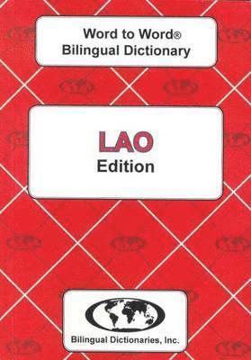 C. Sesma, S. Keola - English-Lao & Lao-English Word-to-Word Dictionary, Häftad
