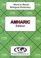 C. Sesma - English-Amharic & Amharic-English Word-to-Word Dictionary, Häftad