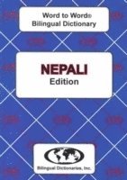 bokomslag English-Nepali & Nepali-English Word-to-Word Dictionary