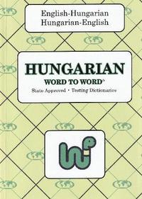 bokomslag English-Hungarian & Hungarian-English Word-to-Word Dictionary