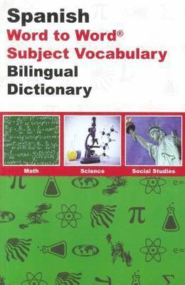 C. Sesma - English-Spanish & Spanish-English Word-to-Word Dictionary, Häftad