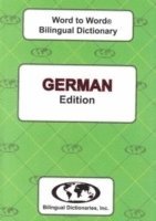 H. Bell - English-German & German-English Word-to-Word Dictionary, Häftad