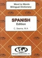 bokomslag English-Spanish & Spanish-English Word-to-Word Dictionary