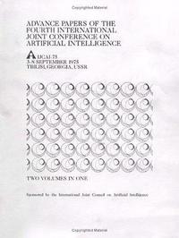 bokomslag IJCAI Proceedings 1975