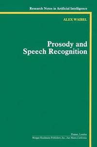 bokomslag Prosody and Speech Recognition