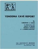 Carlton S. Coon - Yengema Cave Report, Häftad
