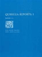 Quirigu Reports, Volume I  Papers 15 1