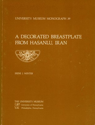 bokomslag Hasanlu Special Studies, Volume I  A Decorated Breastplate from Hasanlu, Iran