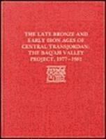 The Late Bronze Age and Early Iron Ages of Central Transjordan 1