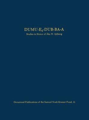 bokomslag Dumue2dubbaa  Studies in Honor of ke W. Sjberg