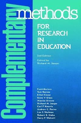 Richard M. Jaeger, Richard M. Jaeger - Complementary Methods for Research in Education, Häftad