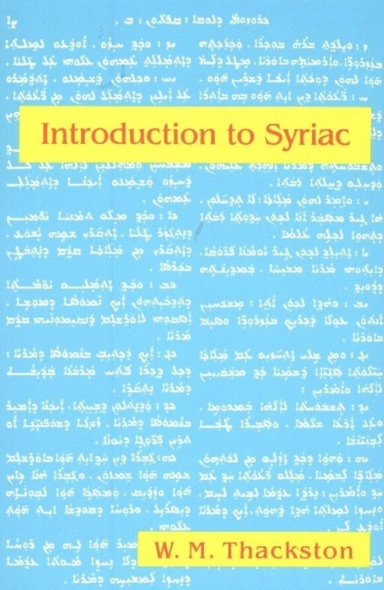 Introduction to Syriac 1