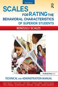 bokomslag Scales for Rating the Behavioral Characteristics of Superior Students