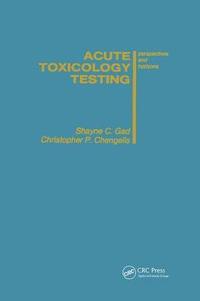 bokomslag Acute Toxicology Testing