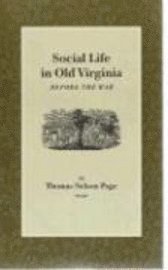 bokomslag Social Life In Old Virginia