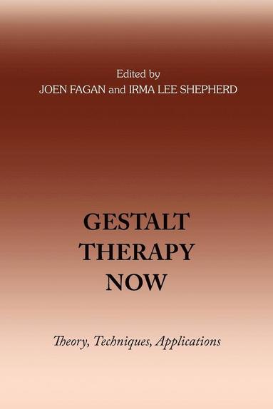 bokomslag Gestalt Therapy Now