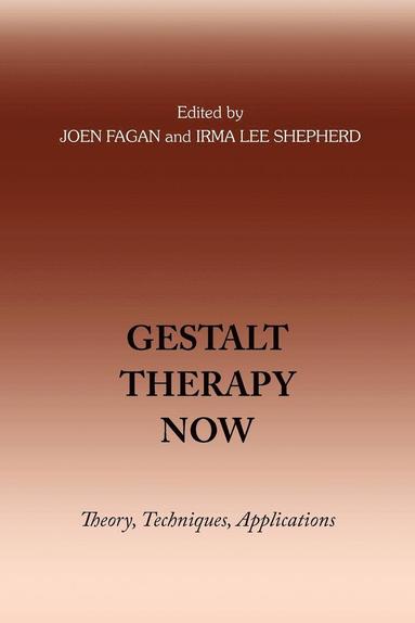 bokomslag Gestalt Therapy Now