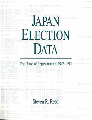 Japan Election Data 1