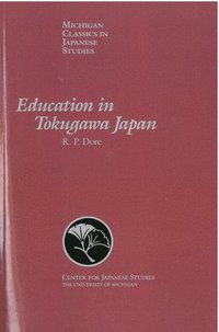 bokomslag Education in Tokugawa Japan