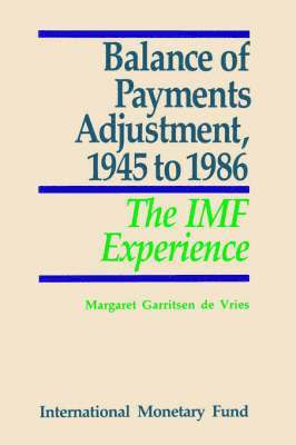 Balance of Payments Adjustment, 1945 to 1986 1