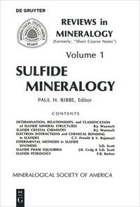 bokomslag Sulfide Mineralogy