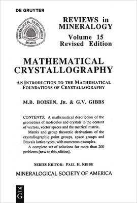 Mathematical Crystallography 1