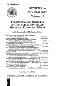 bokomslag Thermodynamic Modeling of Geologic Materials