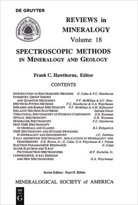 Spectroscopic Methods in Mineralogy and Geology 1