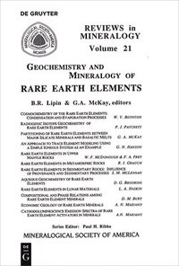 bokomslag Geochemistry and Mineralogy of Rare Earth Elements