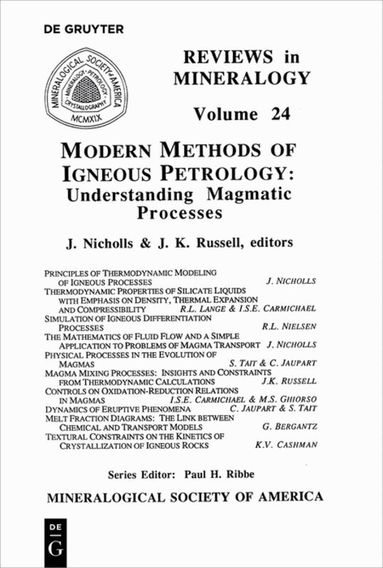 James NICHOLLS, Kelly Russell - Modern Methods of Igneous Petrology, Häftad